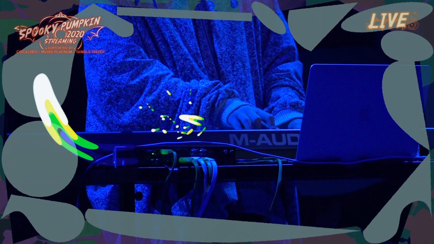 「SPOOKY PUMPKIN 2020 STREAMING」より。(c)’76,’84,’90,’93,’96,’01,’05 ’20 SANRIO APPROVAL No.P1211026