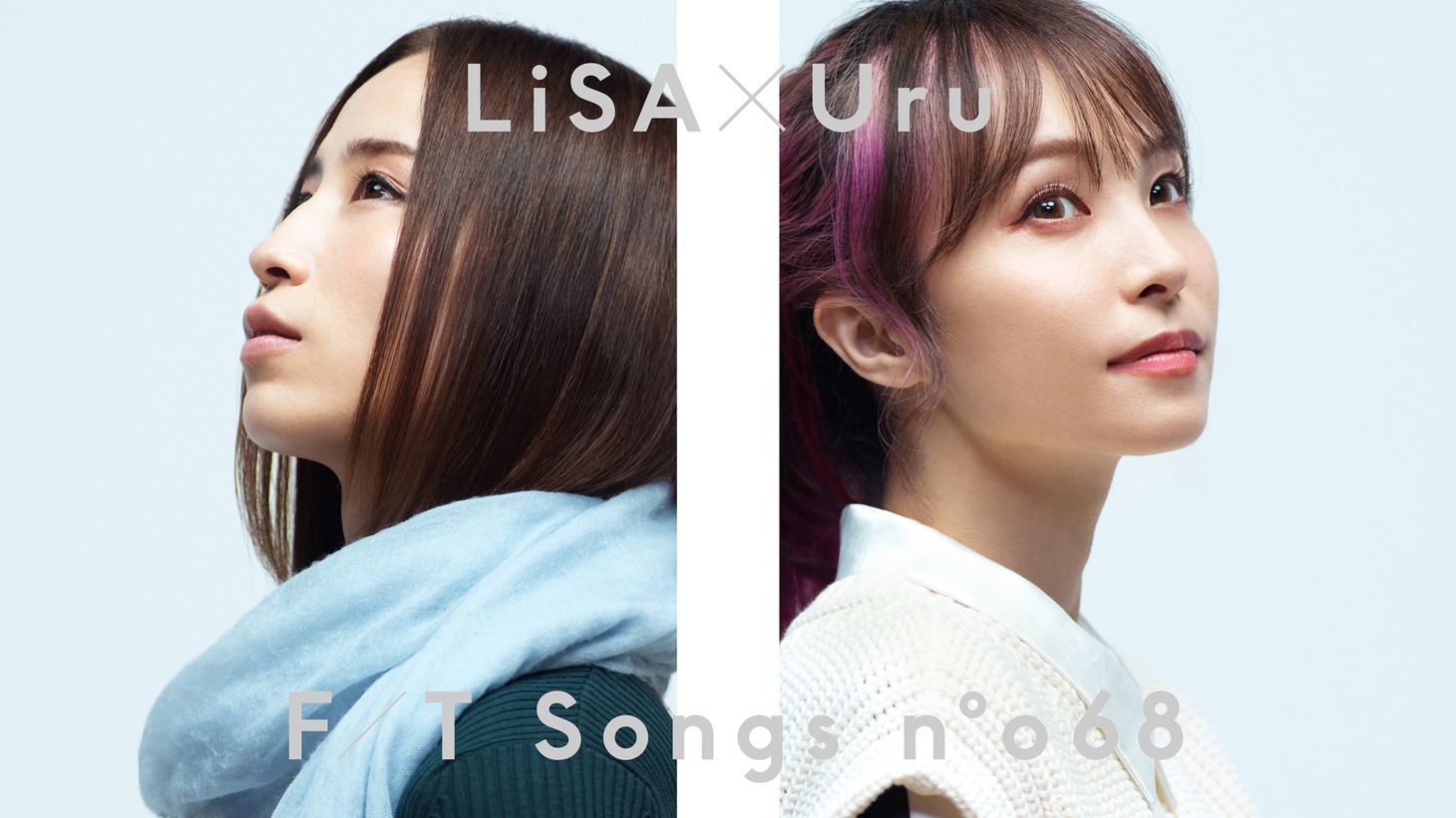 「LiSA×Uru - 再会 (produced by Ayase) / THE FIRST TAKE」ビジュアル