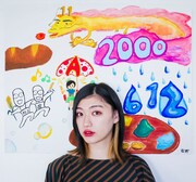 エビ中小林歌穂が初の個展「ひらけ！ぽーの自由帳」開催、新たな作品30点を展示