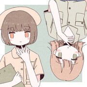 Nyarons & ましのみ「Nurse and Singer」配信ジャケット