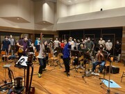 レコーディングの様子。