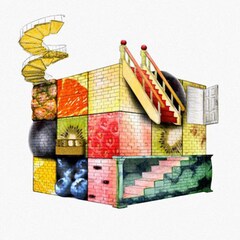 煮ル果実がNHK「夜光音楽」に出演、創作の秘密を明かす