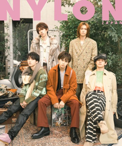 「NYLON JAPAN 2021年1月号」表紙