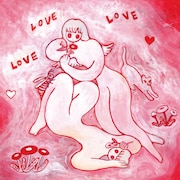 Nakanoまる「LOVE LOVE LOVE」配信ジャケット