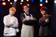 左から大野雄大、玉木宏、岩岡徹。 (c)読売テレビ