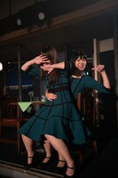 Nao☆とMegu。開演前の様子。