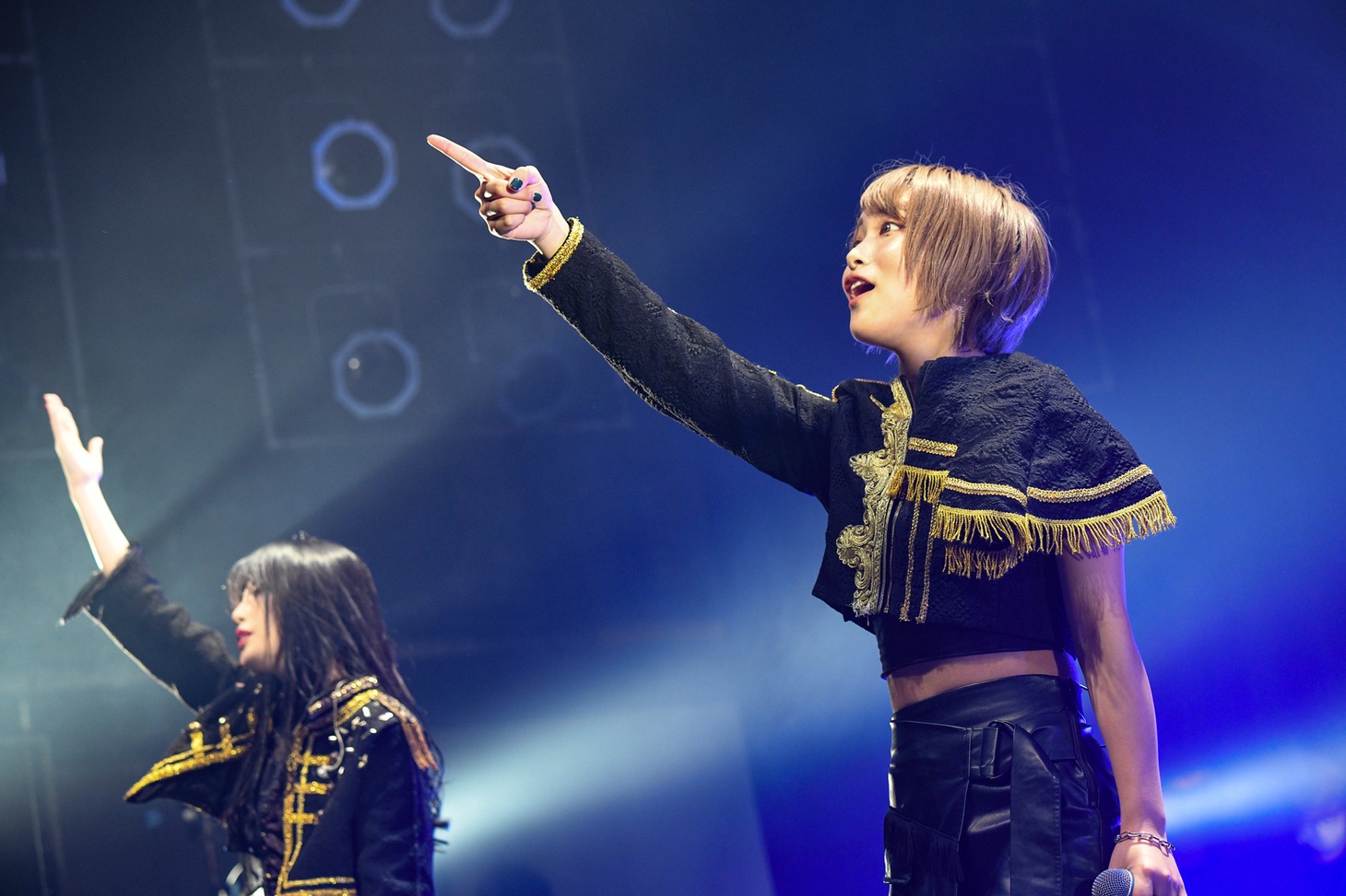 左から海羽凜、MIRI。（Photo by Teppei Kishida）
