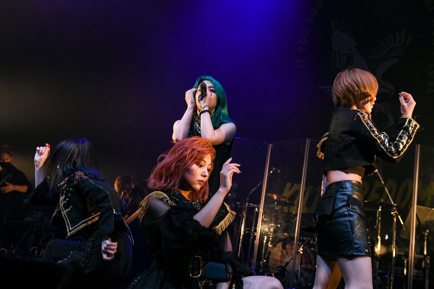 我儘ラキア「Killboredom TOUR 2020 supported by MAWA LOOP TOKYO EXTRA 2020」より。（Photo by Teppei Kishida）