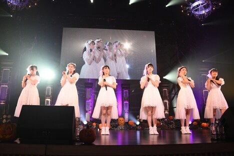 「行くぜ!LINE CUBE SHIBUYAからお届け!超ときめき▽宣伝部!」の様子。