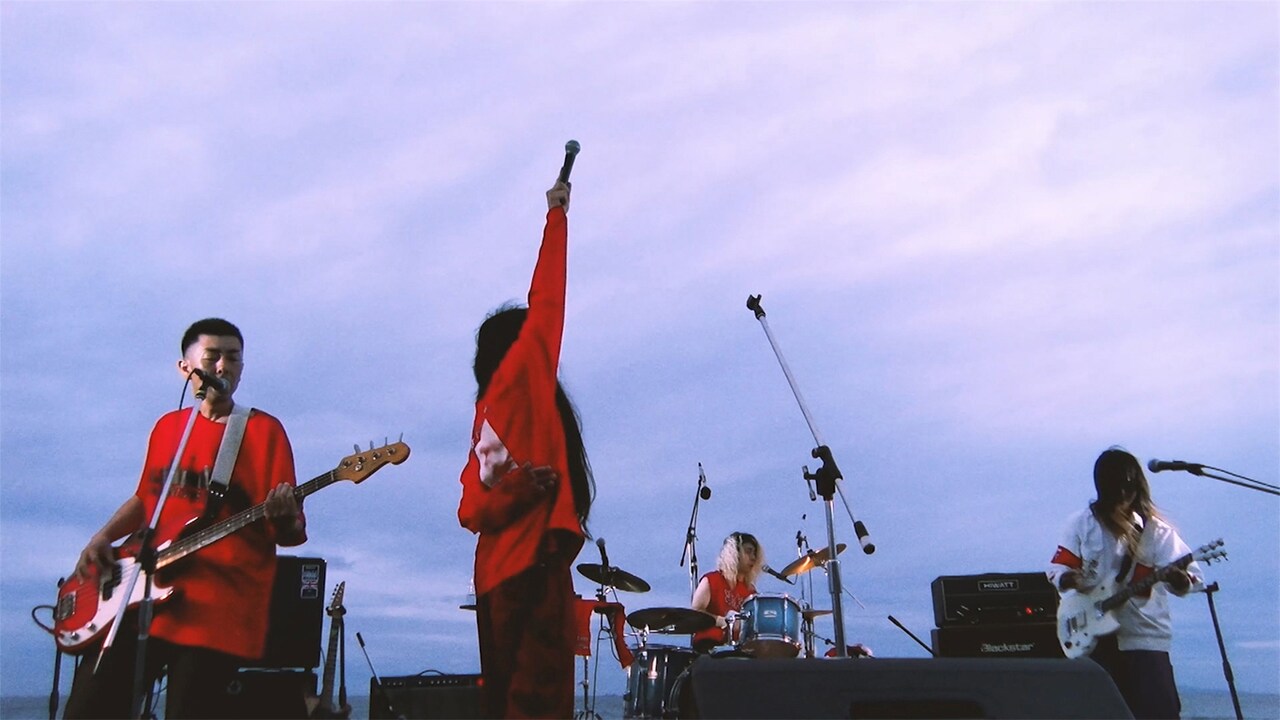 「Last Language ～30 hours drumming～」のワンシーン。