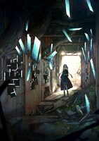 宮下遊「錆付くまで」通常盤のジャケットイラスト。