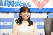 笑顔で撮影を振り返る北川莉央（モーニング娘。'20）。