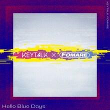 KEYTALK×FOMARE「Hello Blue Days」配信ジャケット