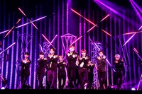 「JO1 1stアルバム『The STAR』リリース記念 ショーケースオンライン生配信イベント」の様子。