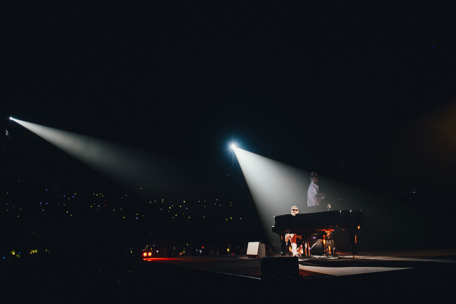 清水翔太の日本武道館ワンマン（13日公演）の様子。（photo by cherry chill will.）