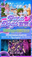 「ParaDogs宣言！Vol.0」大阪公演の告知画像。