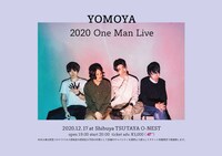 「YOMOYA 2020 oneman live」告知画像