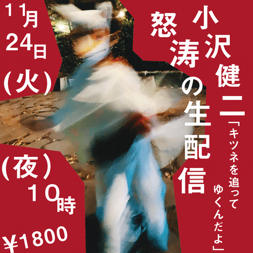 小沢健二「キツネを追ってゆくんだよ」告知ビジュアル