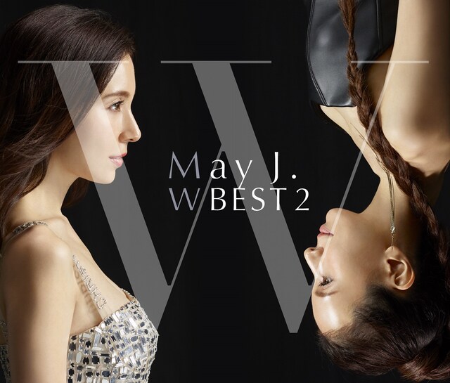 May J.「May J. W BEST 2 -Original & Covers-」CD2枚組＋DVD2枚組盤ジャケット写真