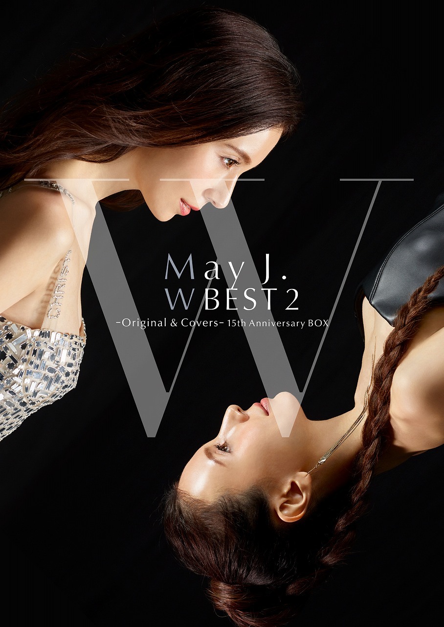 May J.「May J. W BEST 2 -Original & Covers-」15th Anniversary BOXジャケット写真