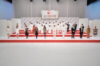 「第71回NHK紅白歌合戦」初出場者の集合写真。（写真提供：NHK）