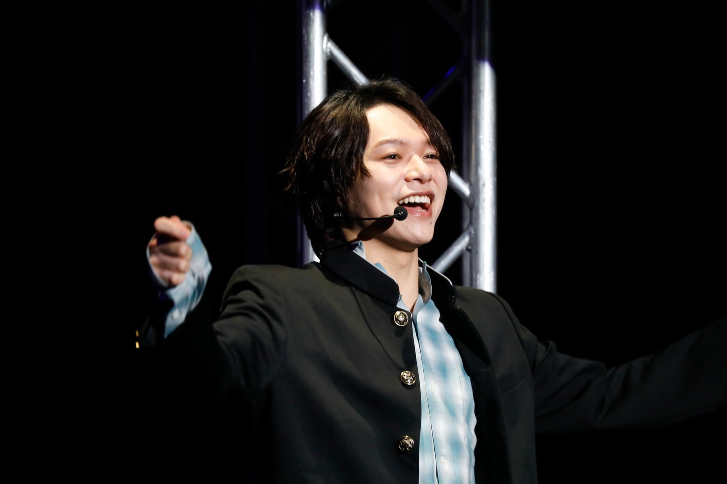 志村玲於（撮影：笹森健一）