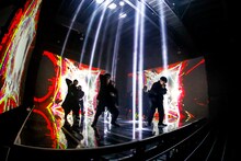 SUPER★DRAGON「DRA FES 2020『BOX WORLD』」の様子。（撮影：笹森健一）