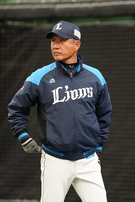 埼玉西武ライオンズの辻発彦監督。