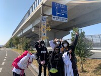 PIGGS「WALK or PORK TOUR」の様子。