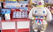 タワーレコード渋谷店を訪れたシナモロール。