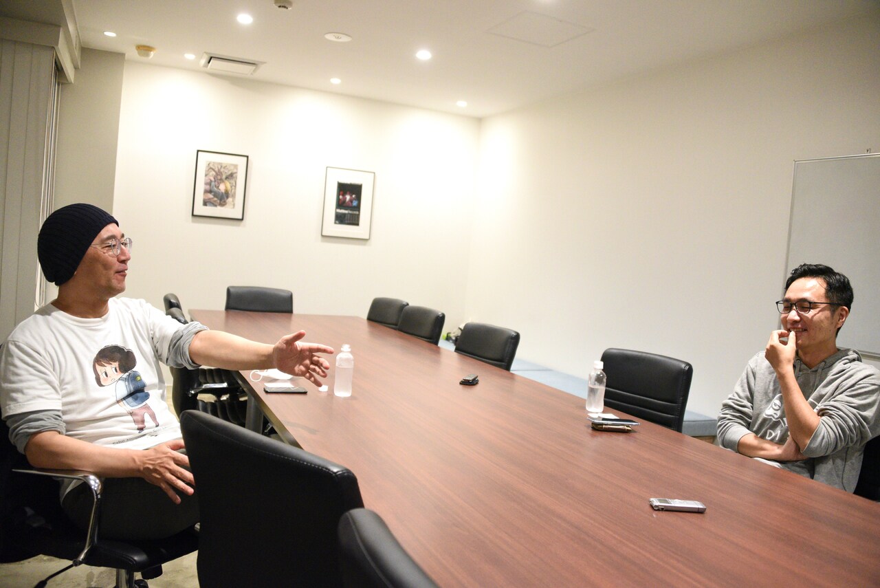 佐々木敦と南波一海。