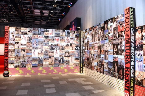 「ユニコーン100周年展～百が如く～」より写真の展示ゾーン。