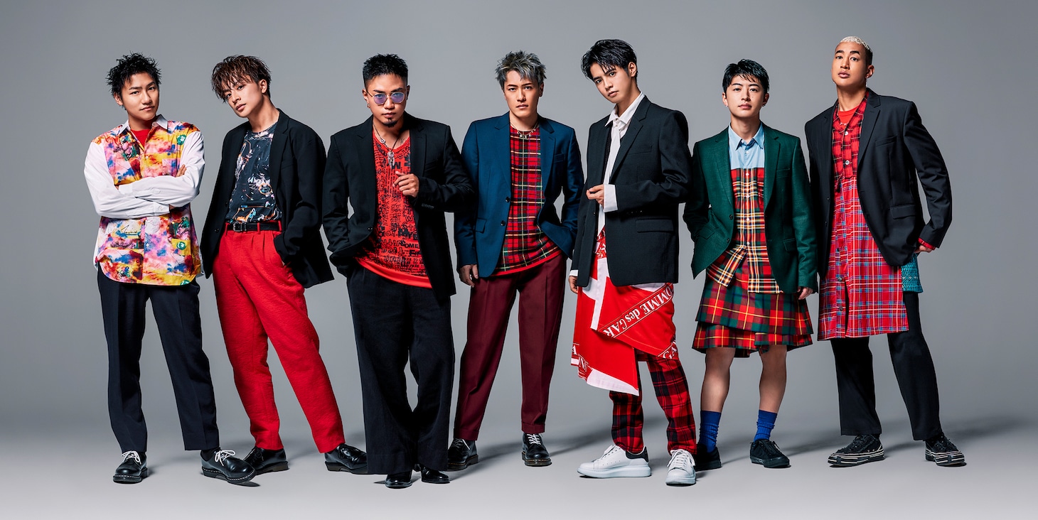 GENERATIONS from EXILE TRIBE。一番左が小森隼