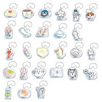 「櫻坂46カフェ」グッズのイラストアクリルチャーム。