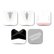 「櫻坂46カフェ」グッズのアクリルコースター。