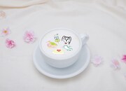 「櫻坂46カフェ」アートカフェラテ
/ アートティーラテ