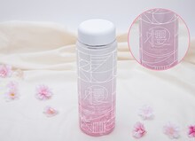 「櫻坂46カフェ」ホワイト ピーチ ボトル