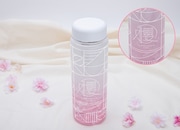 「櫻坂46カフェ」ホワイト ピーチ ボトル