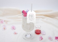 「櫻坂46カフェ」ホワイトヨーグルトドリンク