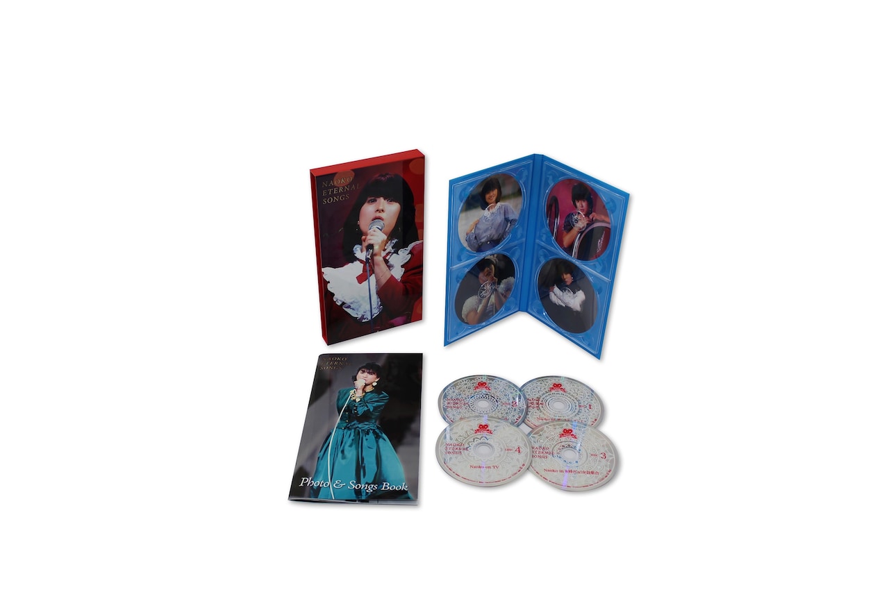 河合奈保子「NAOKO ETERNAL SONGS」ジャケット [画像ギャラリー 1/5