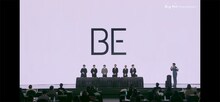 BTS「BE」グローバルプレスカンファレンスの様子。（YouTube「BANGTANTV」より）