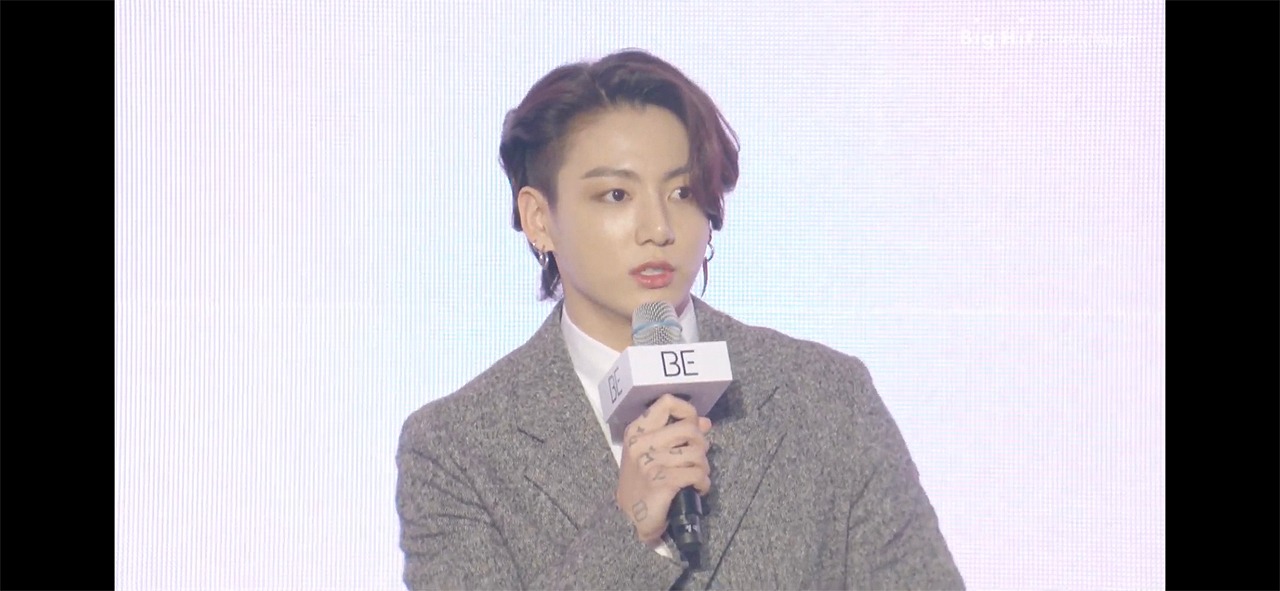 JUNG KOOK（YouTube「BANGTANTV」より）