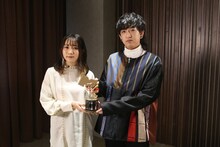 最優秀楽曲賞を受賞したYOASOBI。