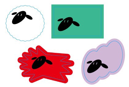 羊文学「POWERS」購入者特典の“ひつじちゃんステッカーシート”（タワーレコード）。