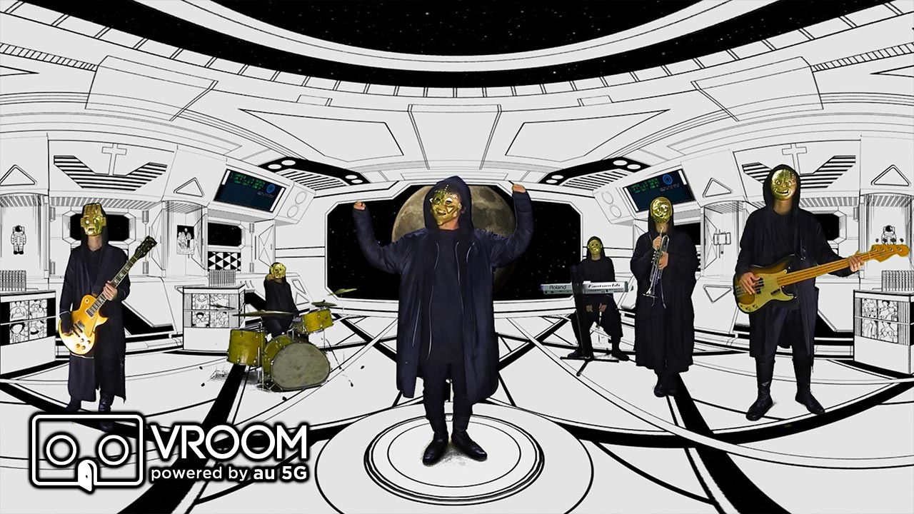 「〜くるり×宇宙兄弟『大阪万博』in VROOM powered by au 5G〜」より。