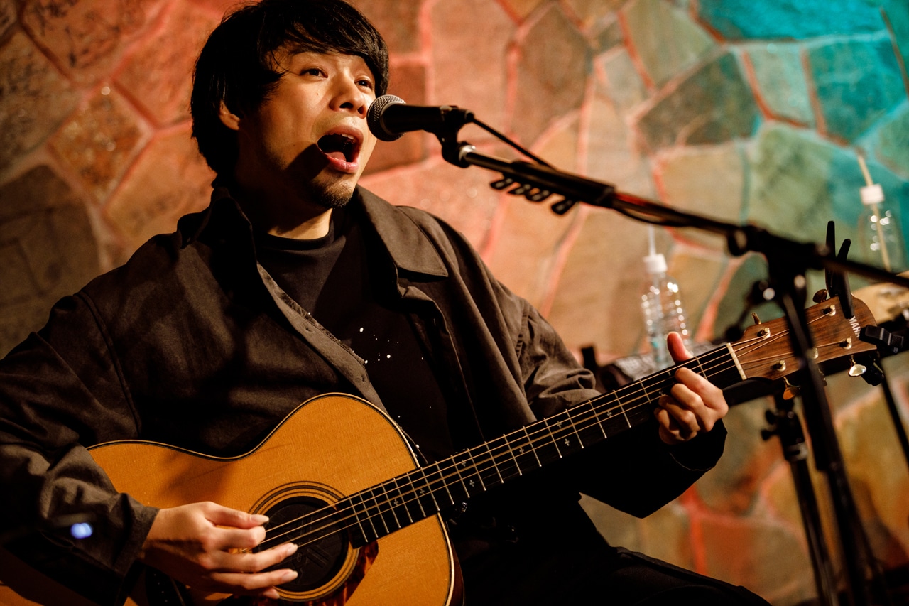 吉田結威（G, Vo）（Photo by nishinaga "saicho” isao）