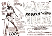 「ガレージ・ロッキン・クレイズ」フライヤー
