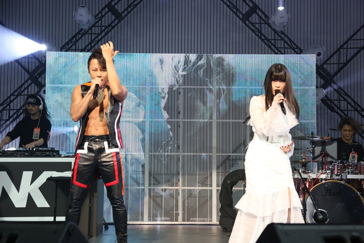 「『日清食品 POWER STATION [REBOOT]』こけらおとし 3DAYS =DAY1=(OPENING SPECIAL NIGHT)」」リハーサルの様子。