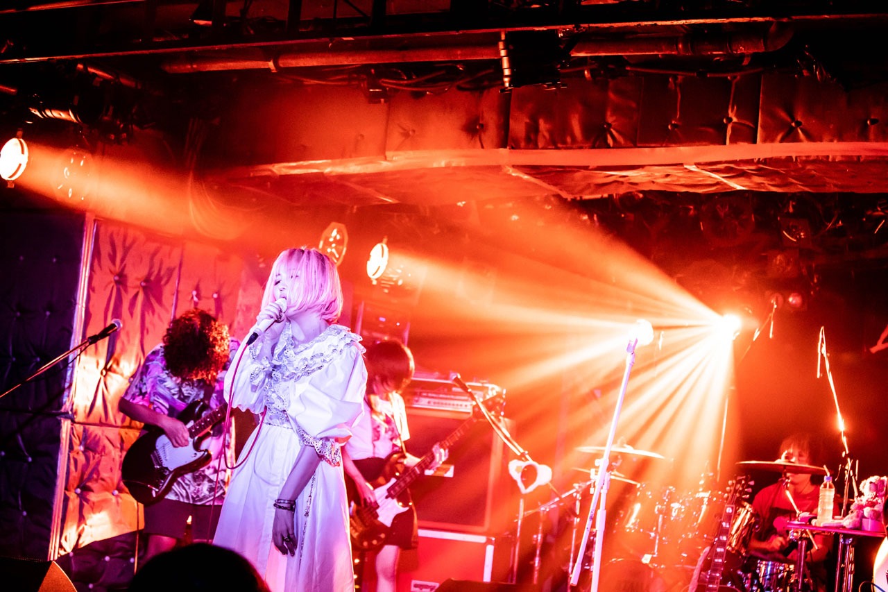 大森靖子「秘密の接触777 vol.2」の様子。（Photo by Masayo）