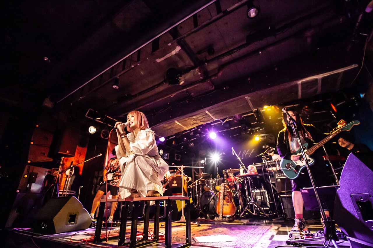 大森靖子「秘密の接触777 vol.2」の様子。（Photo by Masayo）